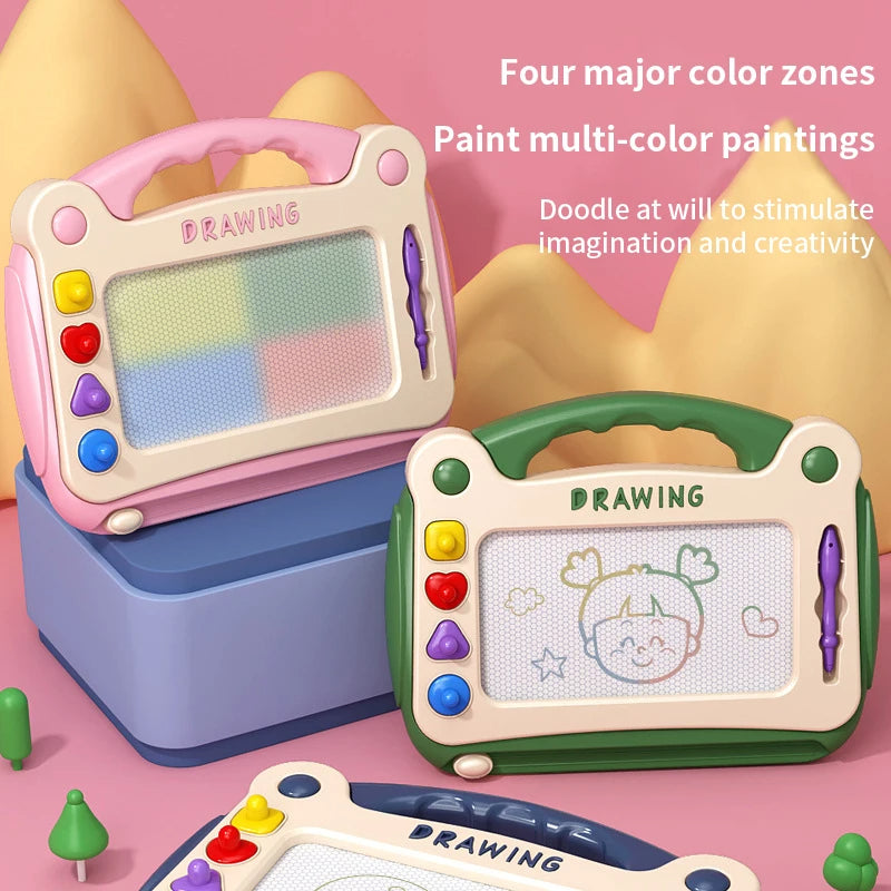 Tablette à dessin colorée